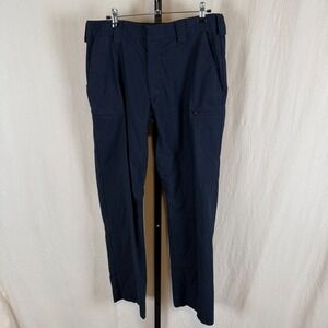 First Tactical Men V2 Tactical Pants Navy Blue Ripstop Cargo Trousers 34x31.5